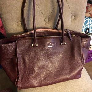 Kate Spade burgundy handbag